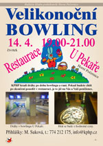 Tradiční velikonoční bowling.